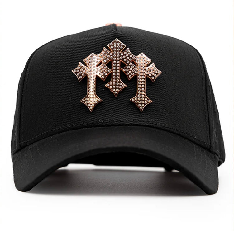 Barbas Hats Chrome Rose Gold Edition