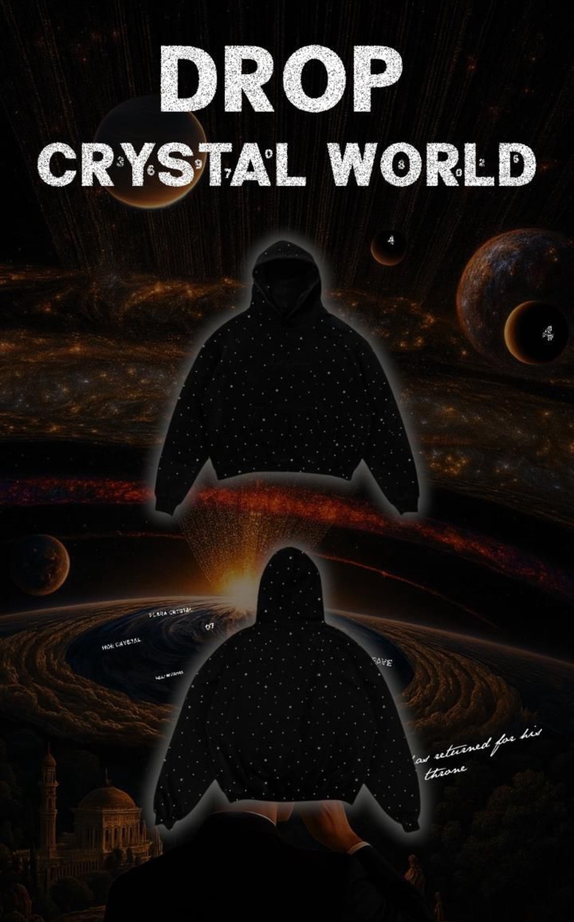 Fiftyfave Sudadera "Crystal World"
